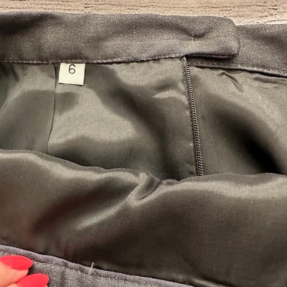 NEW Vintage Designer Kelly Graham NEW YORK 2-Piece Gray Suit BLAZER & SKIRT 6 - Picture 9 of 11